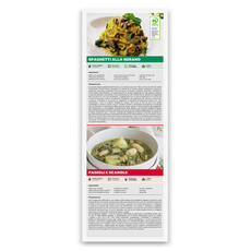 Calendario silhouette gastronomia 2026 retro