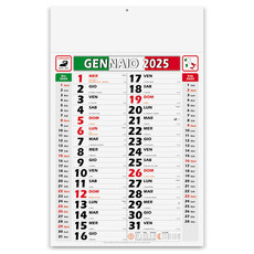 Calendario olandese Italia tricolore 2025