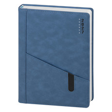 Agenda giornaliera 15x21 blu