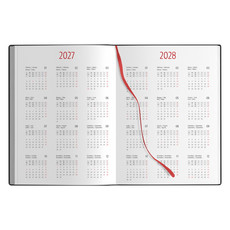 Agenda giornaliera 15x21 termovirante con elastico dettaglio 5
