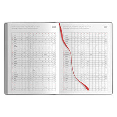 Agenda giornaliera 15x21 termovirante con elastico dettaglio 6