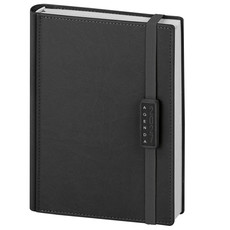 Agenda giornaliera 15x21 termovirante con elastico nero