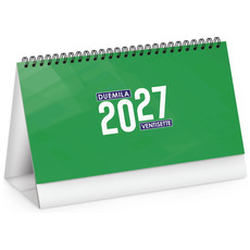 Calendario da tavolo chart table 2027 verde