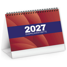 Calendario da tavolo mini table 2027 rosso
