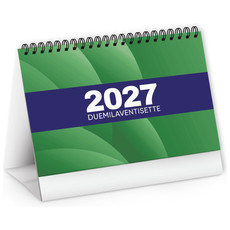 Calendario da tavolo mini table 2027 verde
