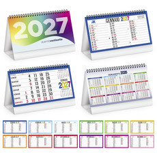 Calendario da tavolo swedish multicolor 2027 dettaglio 1