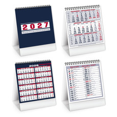 Calendario da tavolo tall table 2027 dettaglio 1