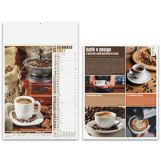 Calendario illustrato Caffè e Bar 2027 dettaglio 3