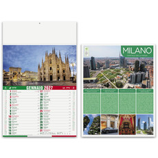 Calendario illustrato Città d'Italia 2027 dettaglio 3