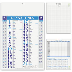 Calendario olandese classic 2027 blu dettaglio 1