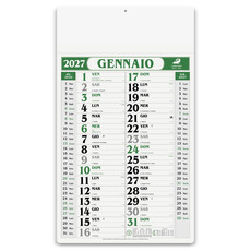 Calendario olandese gigante 2027 verde