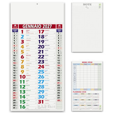 Calendario olandese shaded multicolor 2027 dettaglio 1