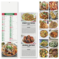 Calendario silhouette gastronomia 2027 dettaglio 1