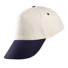 Cappello 5 pannelli ricamato