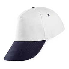 Cappello 5 pannelli ricamato