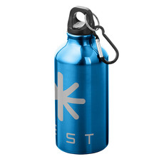 Borraccia con moschettone personalizzata