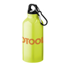 Borraccia con moschettone personalizzata