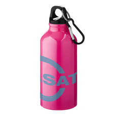 Borraccia con moschettone personalizzata