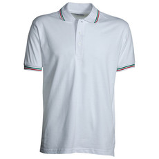 Polo unisex piquet con tricolore Payper