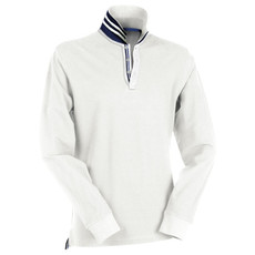 Polo piquet da uomo a manica lunga, retro collo a righe bicolore Long Reverse Payper