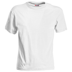 t-shirt manica corta bianca, interno collo contrasto Under Payper