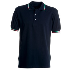 Polo unisex piquet con tricolore Payper