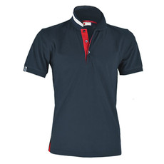 polo in jersey da uomo, retro collo a fasce Memphis Payper