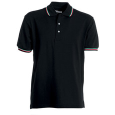 Polo unisex piquet con tricolore Payper
