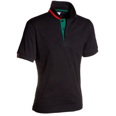 polo in jersey da uomo, retro collo a fasce Memphis Payper