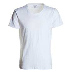 t-shirt  bambino manica corta slubby jersey bianco Discovery Kids Payper