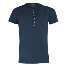 t-shirt manica corta a 6 bottoni slubby jersey colorato Unlimited Payper