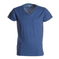 t-shirt manica corta collo a V slubby jersey colorato Wild Payper