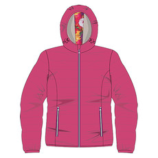 giubbino donna in nylon, imbottito, con cappuccio Replica Lady Payper