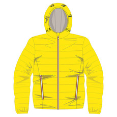 giubbino uomo in nylon, imbottito, con cappuccio Replica Payper