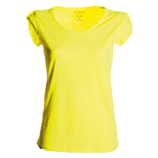 t-shirt donna manica corta slubby jersey fluo Discovery Lady Payper