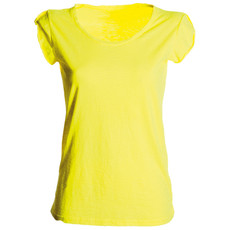 t-shirt donna manica corta slubby jersey fluo Neutral Discovery Lady Payper