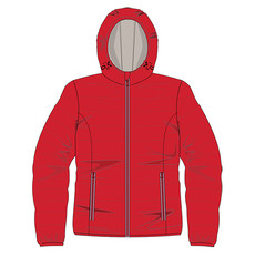 giubbino donna in nylon, imbottito, con cappuccio Replica Lady Payper