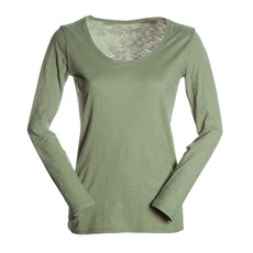 t-shirt donna manica lunga slubby jersey colorato Passenger Lady Payper