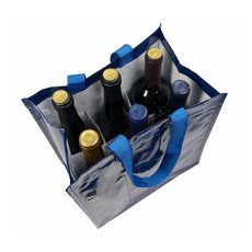 borsa porta bottiglie stampata