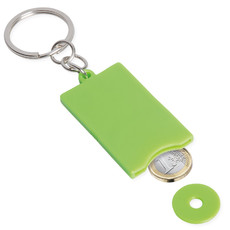 Portachiavi con disco per carrello spesa