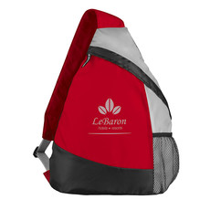 Zaino monospalla con tracolla imbottita personalizzabile