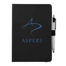 Portablocco A5 con penna a sfera e pennino touch