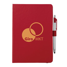 Portablocco A5 con penna a sfera e pennino touch