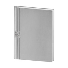 Agenda flessibile 2025 giornaliera 17X24 grigio