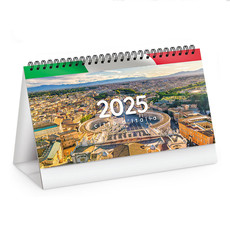Calendario da tavolo Città d'Italia 2025