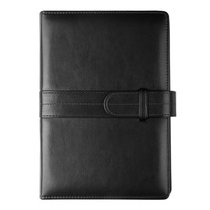 Agenda portafoglio 2024 in ecopelle interno settimanale 17x24 nero