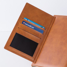 Agenda 15X21 portafoglio 2026 con flap portacards