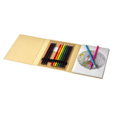 Set blocco da colorare con matite - colore Naturale