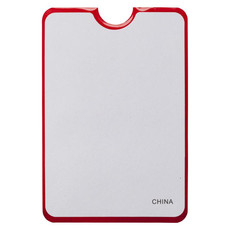 Porta carte di credito RFID da smartphone - colore Rosso