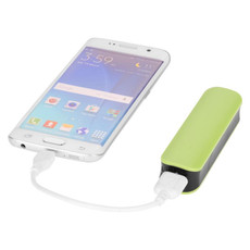Powerbank 2000mAh Edge - colore Verde Lime/Nero
